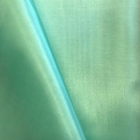 Poly China Silk Lining Rod Pocket Curtains Sea Foam Seafoam 3