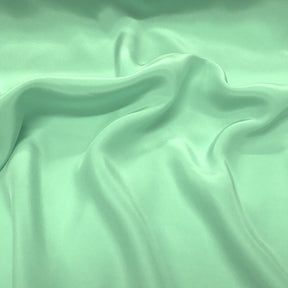 Silk Charmeuse Rod Pocket Curtains Seafoam 3