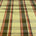 Silk Shantung Plaid Fabric SV574282 Olive/Rust 1