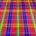 Silk Shantung Plaid Fabric SV574284 Red Multi 1