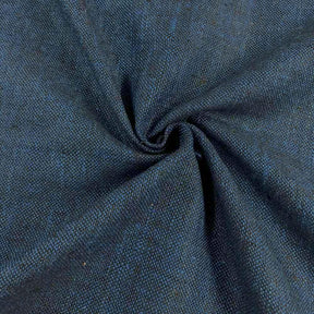 Silk Linen Matka Rod Pocket Curtains Teal 3
