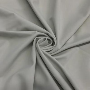 Matte Milliskin Rod Pocket Curtains Silver 3