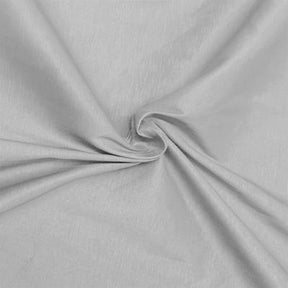 Stretch Taffeta Rod Pocket Curtains Silver 3