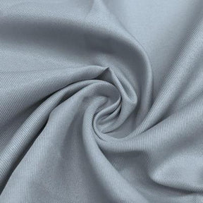 Twill Rod Pocket Curtains Silver 3