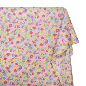 Spring Flower Broadcloth Fabric SV578061 Pink 1