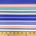 Ottertex Waterproof Canvas Multi Stripe Print Fabric SV570299 - Pink Image A9