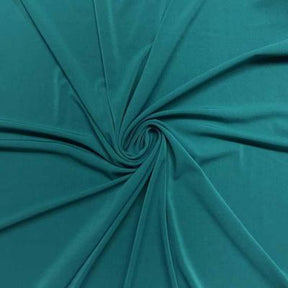 Ity Stretch Knit Jersey Rod Pocket Curtains Teal 3