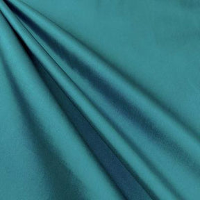Polyester Taffeta Lining Rod Pocket Curtains Teal 3