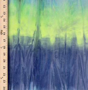 Tie Dye Stretch Velvet Fabric SV577053 Blue/Green 3