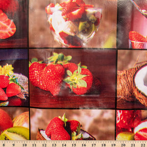 Tropical Fruit Oilcloth Fabric SV578135 4