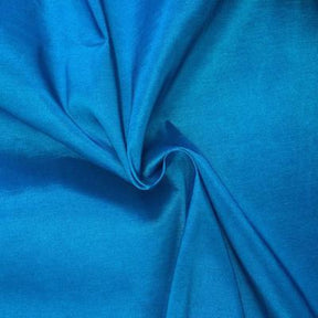 Stretch Taffeta Rod Pocket Curtains Turquiose 2