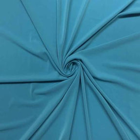 Ity Stretch Knit Jersey Rod Pocket Curtains Turquoise 3