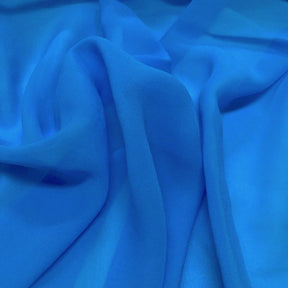Silk Georgette Chiffon (45 Inch) Fabric SV573652 Turquoise Image A2