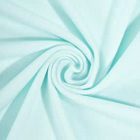 Stretch Twill French Terry Fabric SV578266 Aqua Blue A2