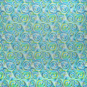 Art Swirl Broadcloth Fabric SV578074 Van Gogh 2