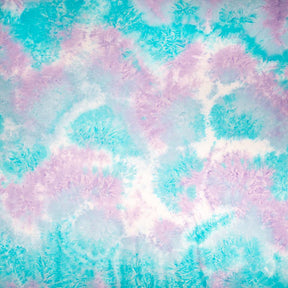 Tie Dye Printed Brushed Jersey Fabric SV577627 Blueberry Grape 1