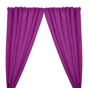 Stretch Taffeta Rod Pocket Curtains Violet 1