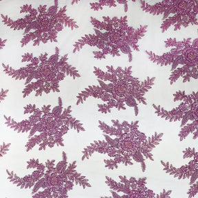 Viburnum Bridal Lace Beaded Fabric SV574789 Navy Blue 12