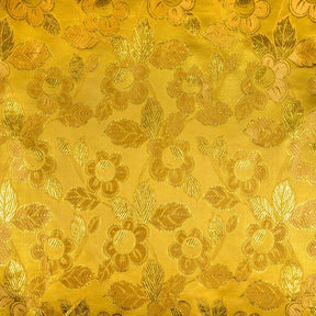 Daisy Metallic Brocade Fabric SV577694 Gold / Gold 1