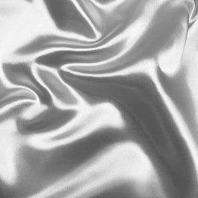 Bridal Satin Rod Pocket Curtains White 3