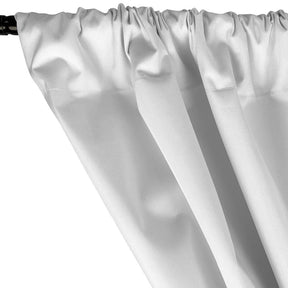 Ottertex Canvas Waterproof Rod Pocket Curtains White 2