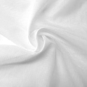 Sheer Voile Gasa Rod Pocket Curtains White 3