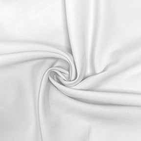 Poplin 110 Rod Pocket Curtains White 3