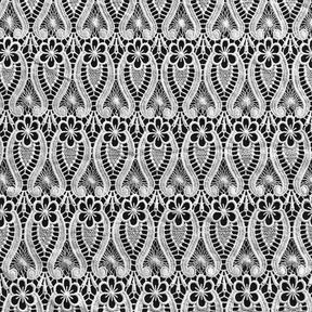 Iris Guipure French Venice Lace Fabric SV574147 White 2