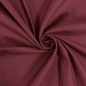 100 Cotton Broadcloth Rod Pocket Curtains Wine 3