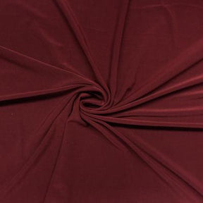 Ity Stretch Knit Jersey Rod Pocket Curtains Wine 3