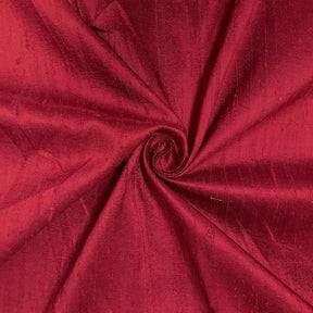 Silk Dupioni 54 Rod Pocket Curtains Wine 3