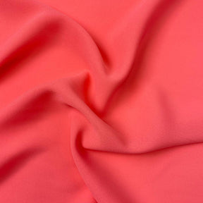 Polyester Crepe Georgette Chiffon Fabric SV576999 Coral Image 1