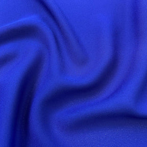 Polyester Crepe Georgette Chiffon Fabric SV577004 Royal Blue Image 1