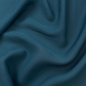 Polyester Crepe Georgette Chiffon Fabric SV577003 Teal Image 1