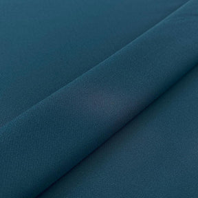 Polyester Crepe Georgette Chiffon Fabric SV577003 Teal Image 2