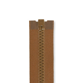 Ykk 5 Vislon Separating Jacket Zipper SV578712 Chestnut Brown 2