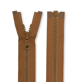 Ykk 5 Vislon Separating Jacket Zipper SV578712 Chestnut Brown 3