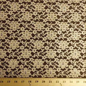 Raschel Lace Fabric SV570363 Beige 3
