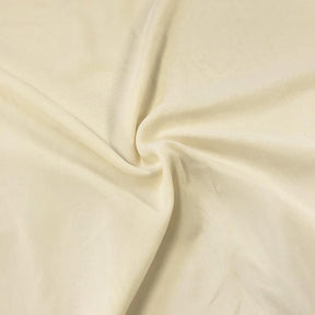 Polyester Chiffon Rod Pocket Curtains Beige 4