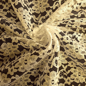 Raschel Lace Fabric SV570363 Beige 2