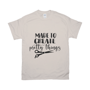 Made To Create Pretty Things Tee Apparel Dtg Tshirt Gildan 2000 S Natural Mens Cf 2022012903561283 Natural 1