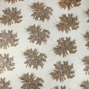 Gloriosa Bridal Lace Beaded Fabric SV573429 Champagne 1