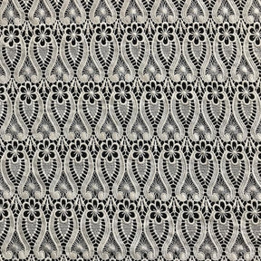 Iris Guipure French Venice Lace Fabric SV574143 Ivory 2