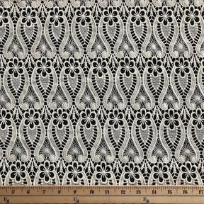 Iris Guipure French Venice Lace Fabric SV574143 Ivory 3