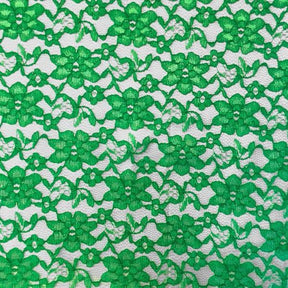 Raschel Lace Fabric SV570375 Kelly Green 1
