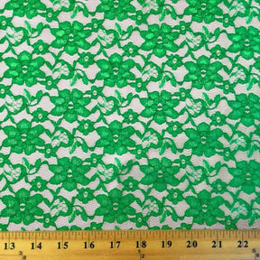 Raschel Lace Fabric SV570375 Kelly Green 2