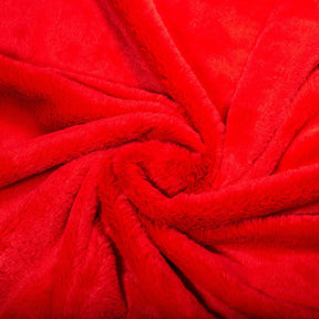 Rabbit Red Faux Fur Fabric SV577499 2