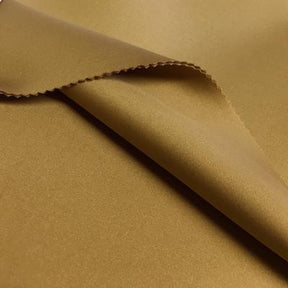 Neoprene Scuba Rod Pocket Curtains Tan 2