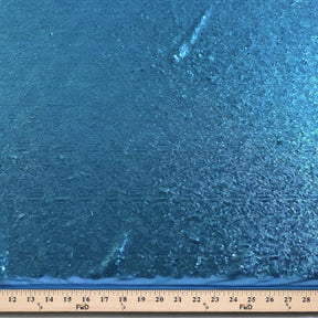 Crushed Embroidery Sequins On Mesh Fabric SV574083 Turquoise 3